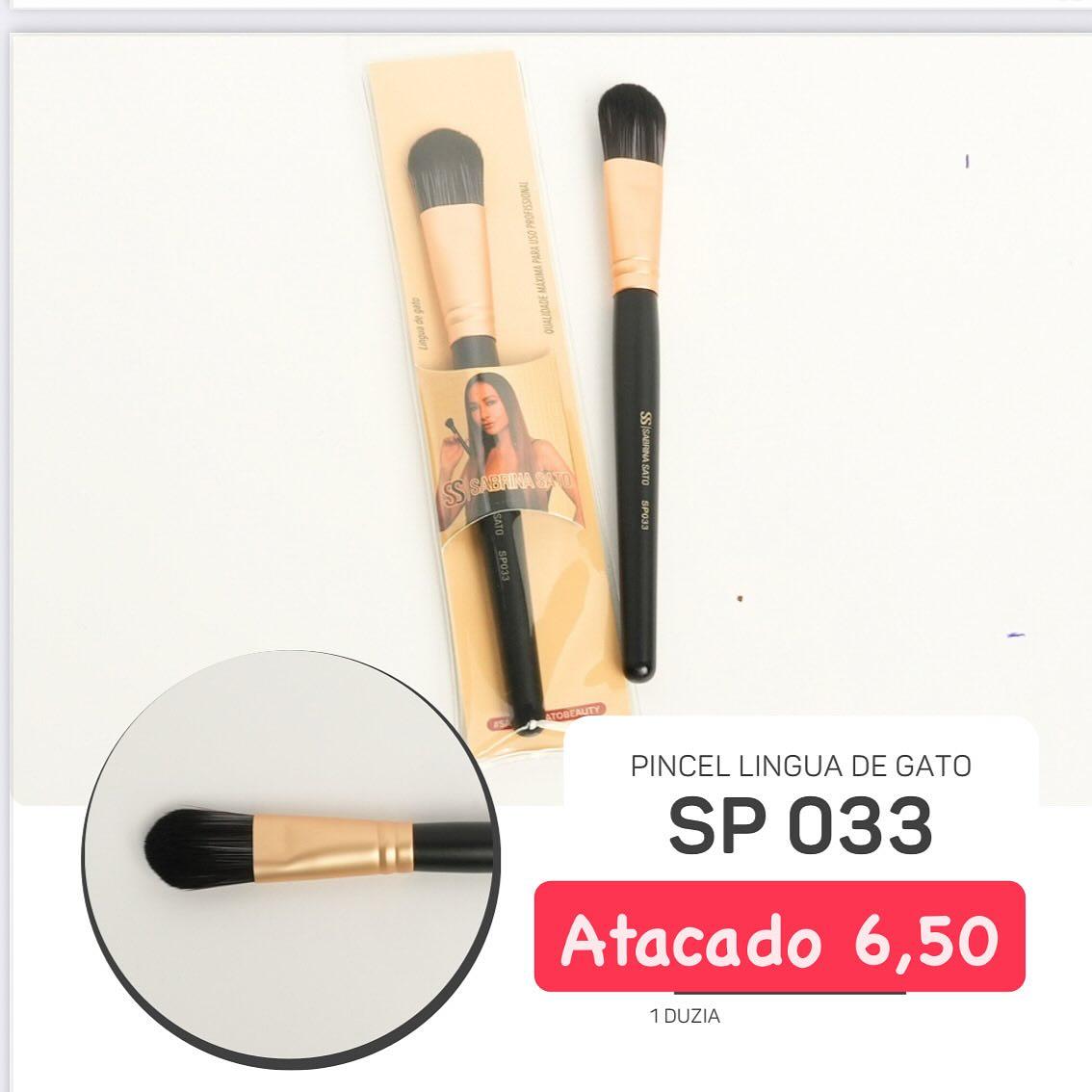 Pincel Língua de Gato Sabrina Sato SP 033