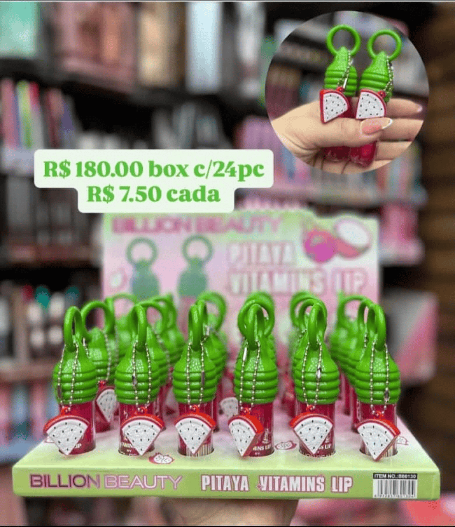 Lip Gloss Pitaya Vitamins Billion Beauty
