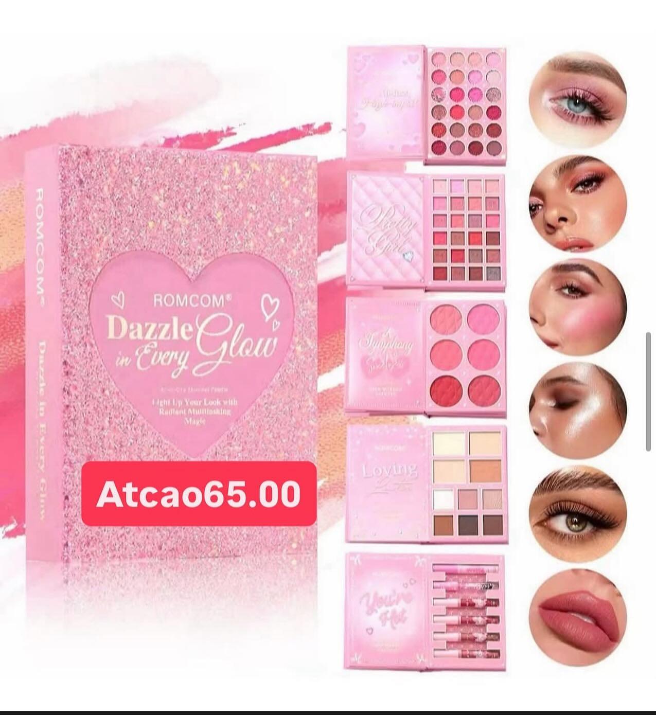 Kit de Maquiagem Romcom Dazzle Glow