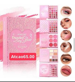 Kit de Maquiagem Romcom Dazzle Glow