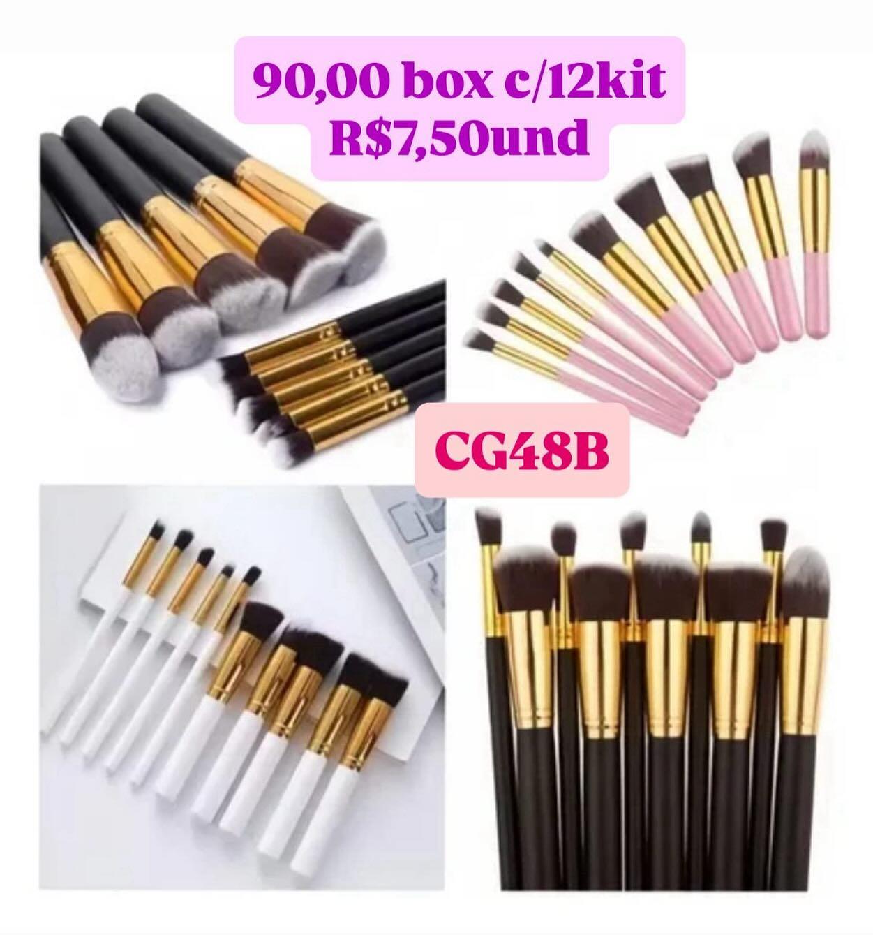 Kit de Pincéis de Maquiagem CG48B