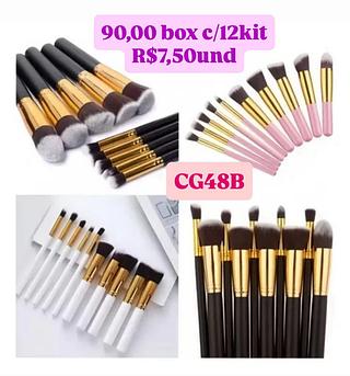 Kit de Pincéis de Maquiagem CG48B