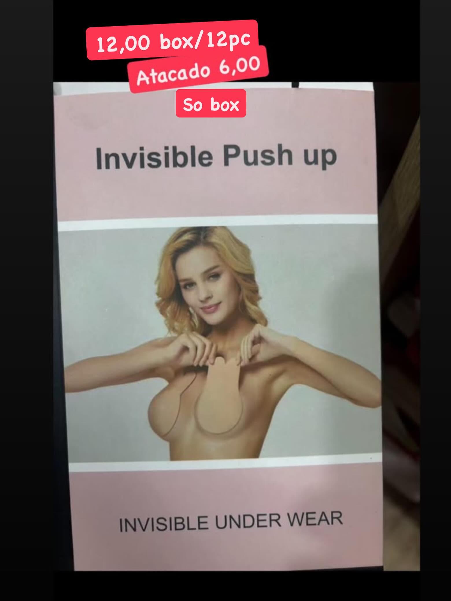Sutiã Adesivo Invisible Push Up