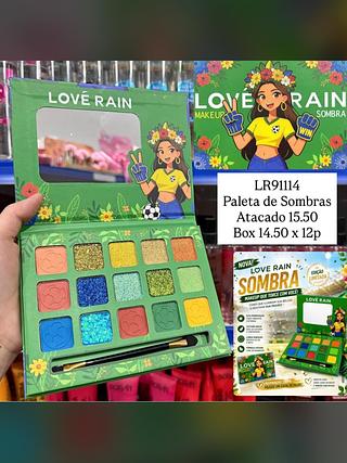 Paleta de Sombras Love Rain Copa 2026