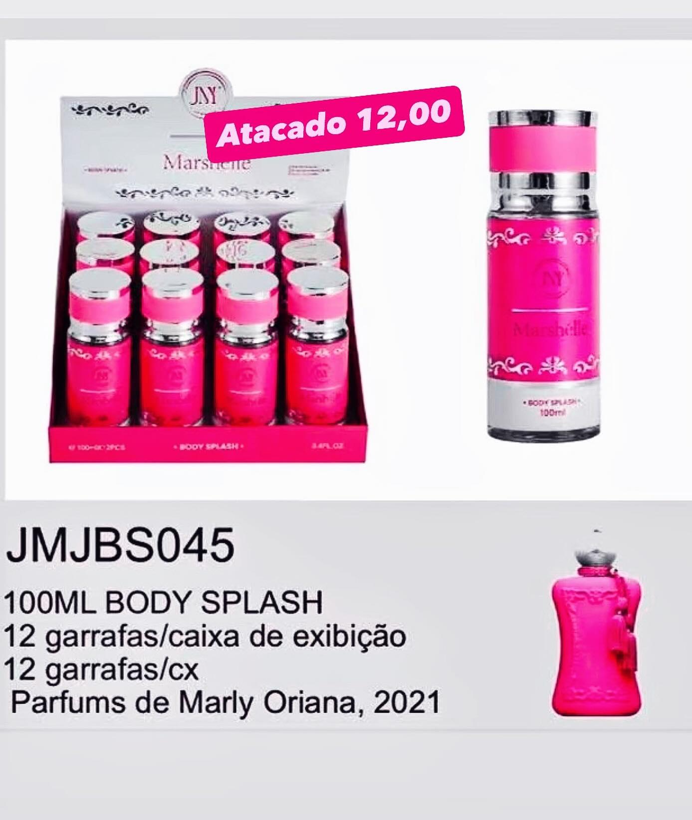 Body Splash Marselle 100ml JMJBS045