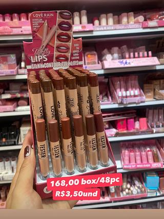 Batom em Caneta Dolly Lips Love Rain LR-4505