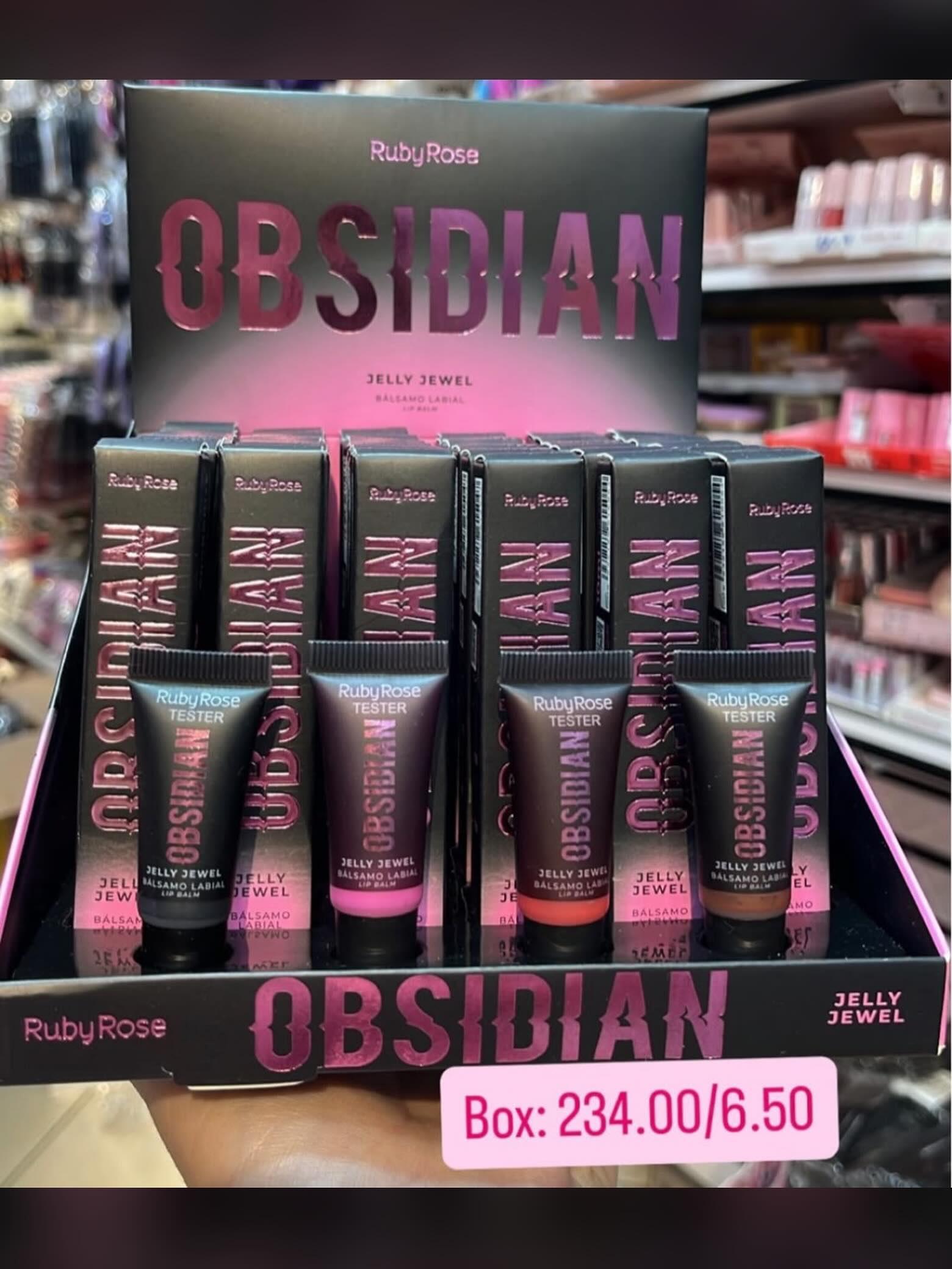 Bálsamo Labial Jelly Jewel Obsidian Ruby Rose