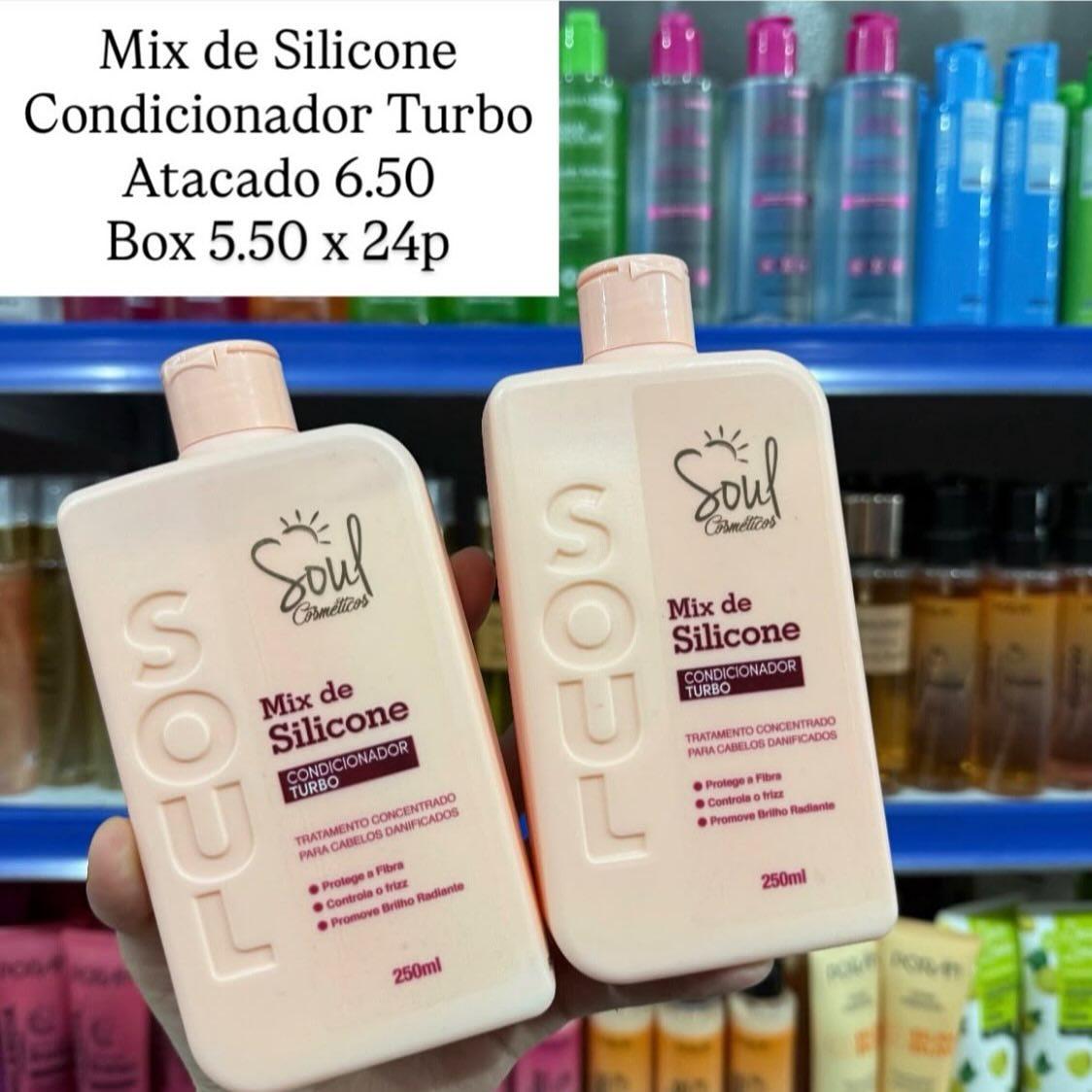 Condicionador Turbo Mix de Silicone Soul Cosmetics 250ml