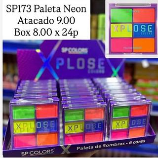 Paleta de Sombras Neon SP Colors SP173