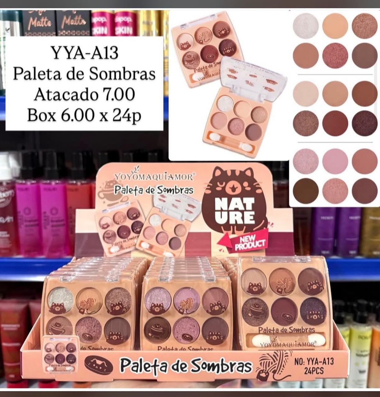 Paleta de sombras Nature