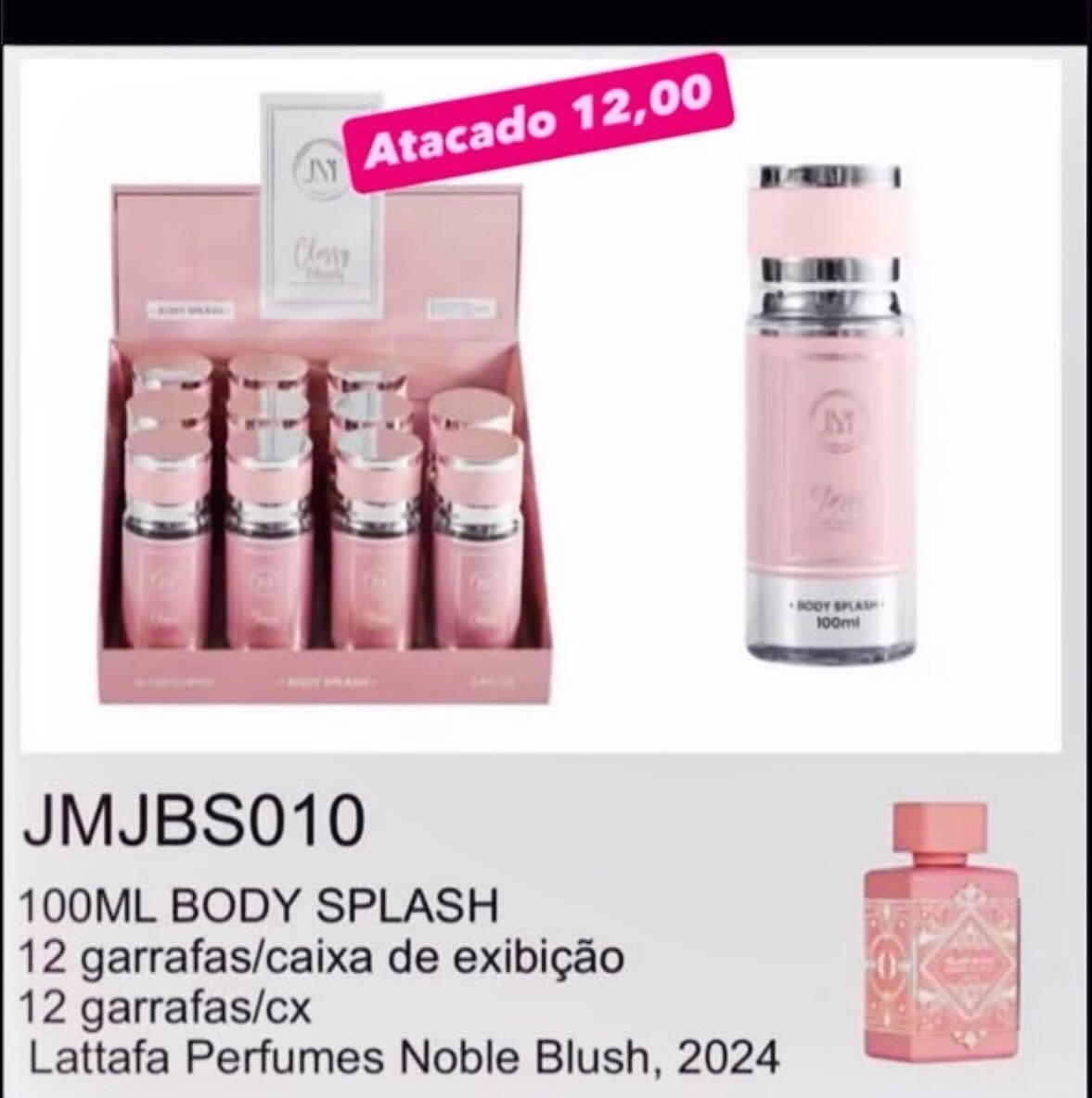 Body Splash Noble Blush 100ml JMJBS010