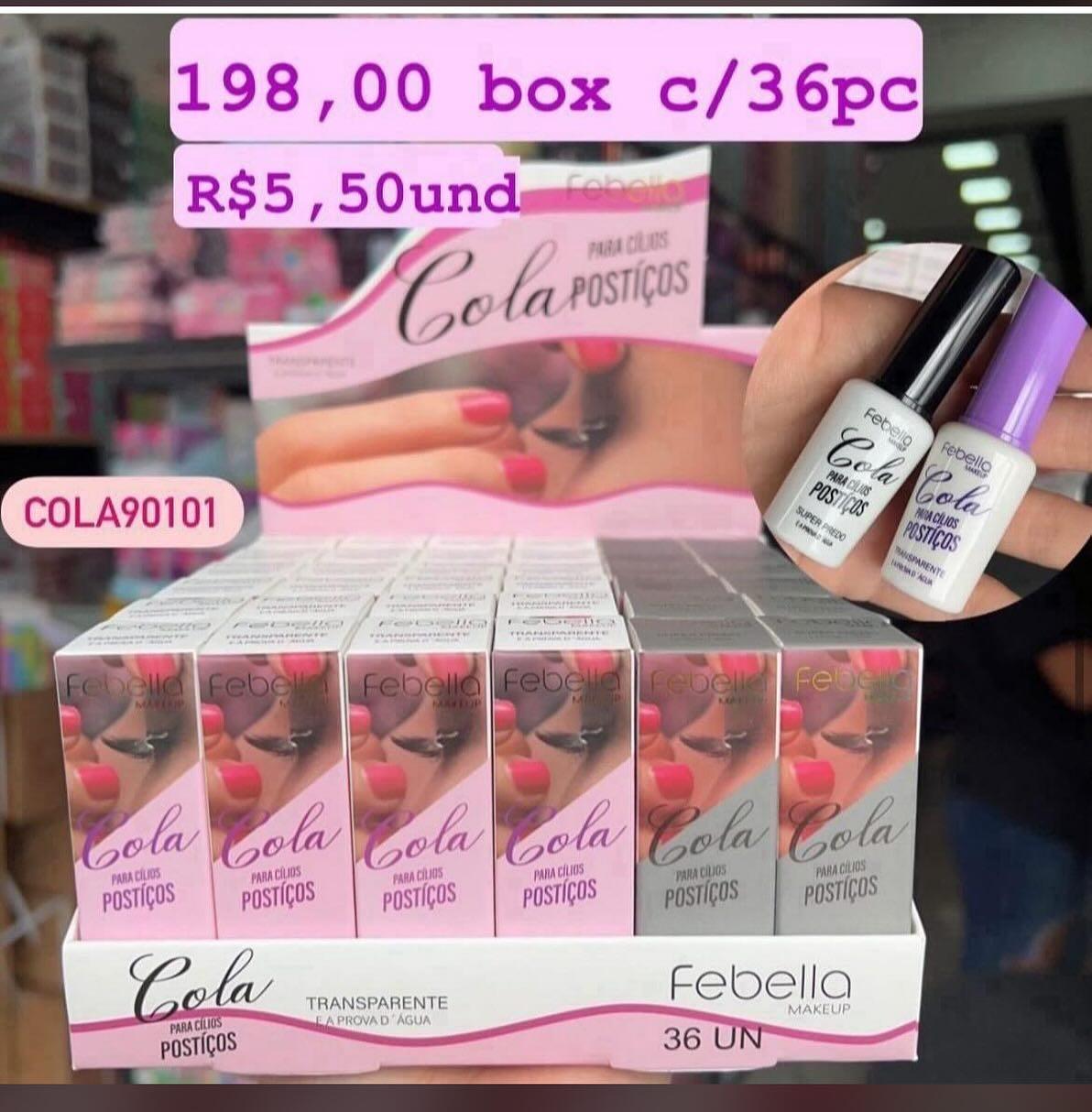 Cola para Cílios Postiços Febella COLA90101