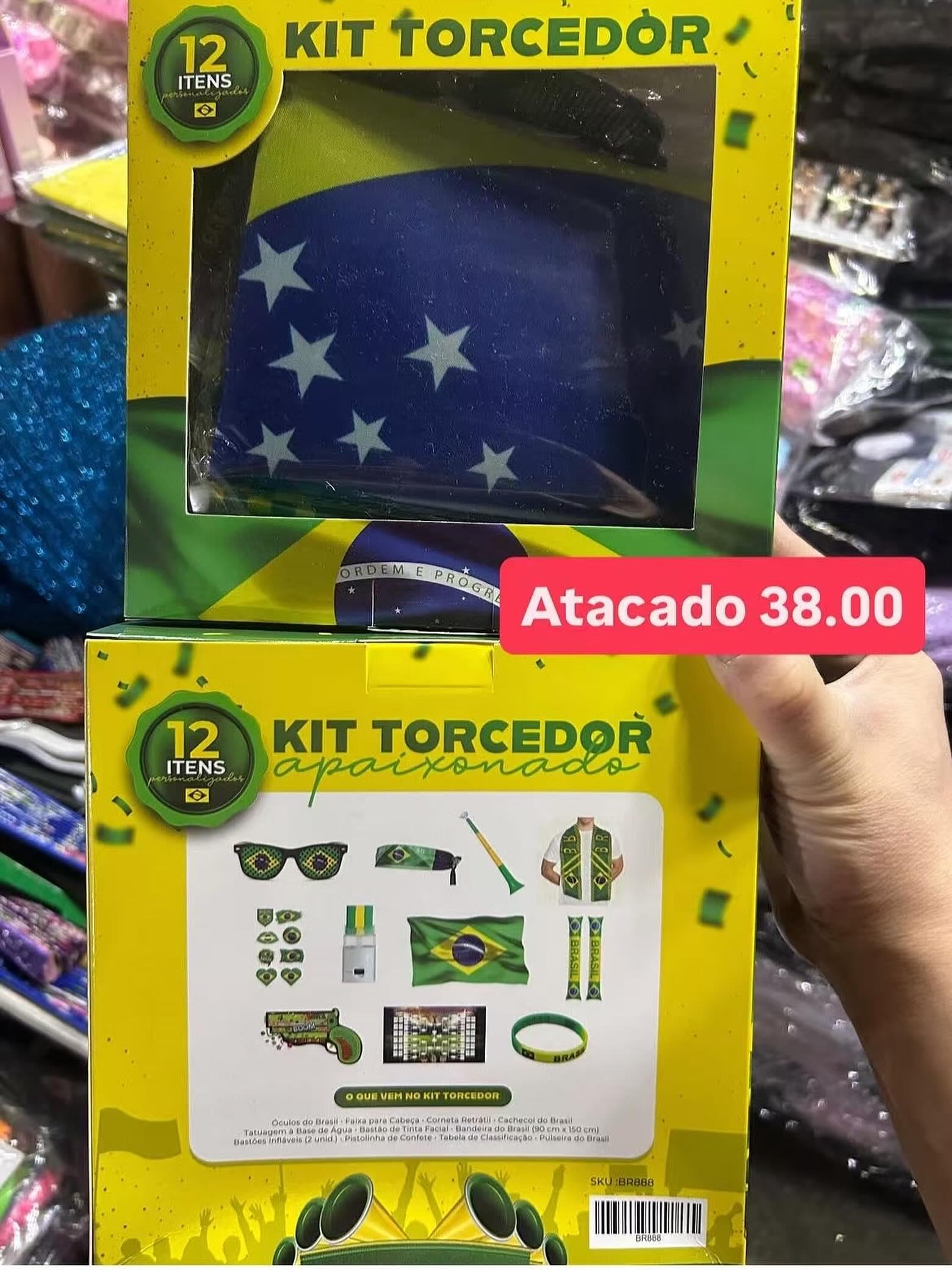 Kit Torcedor Brasil BR888