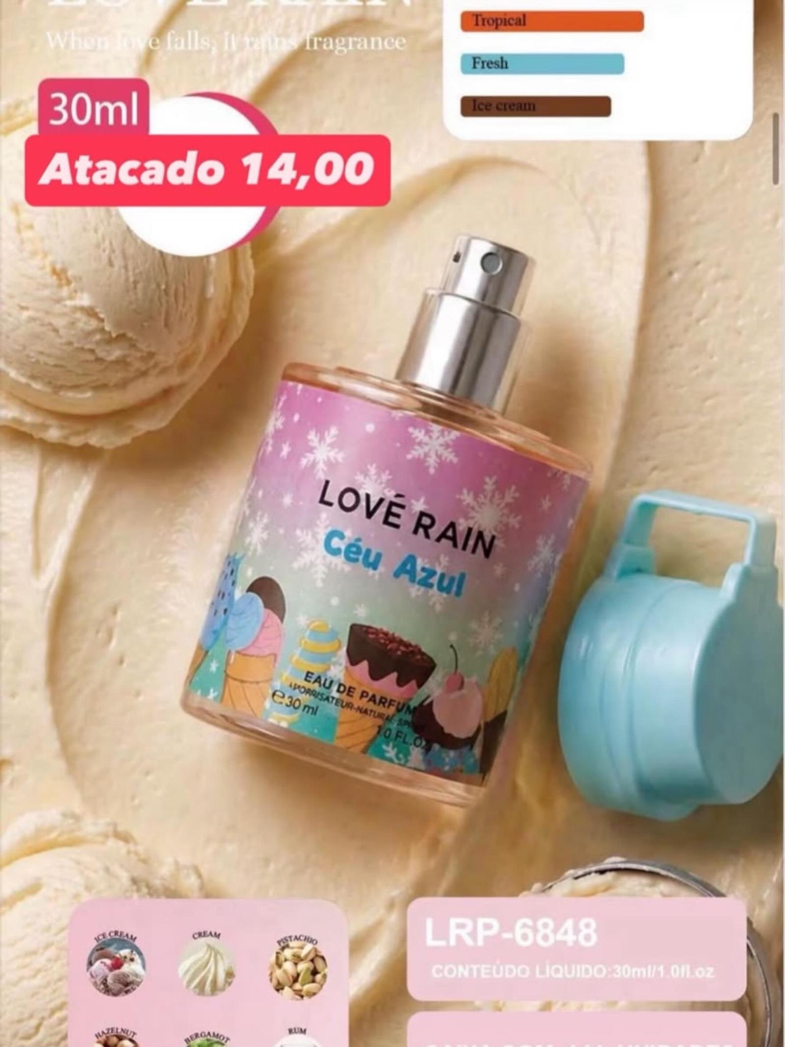 Perfume Love Rain Céu Azul 30ml LRP-6848