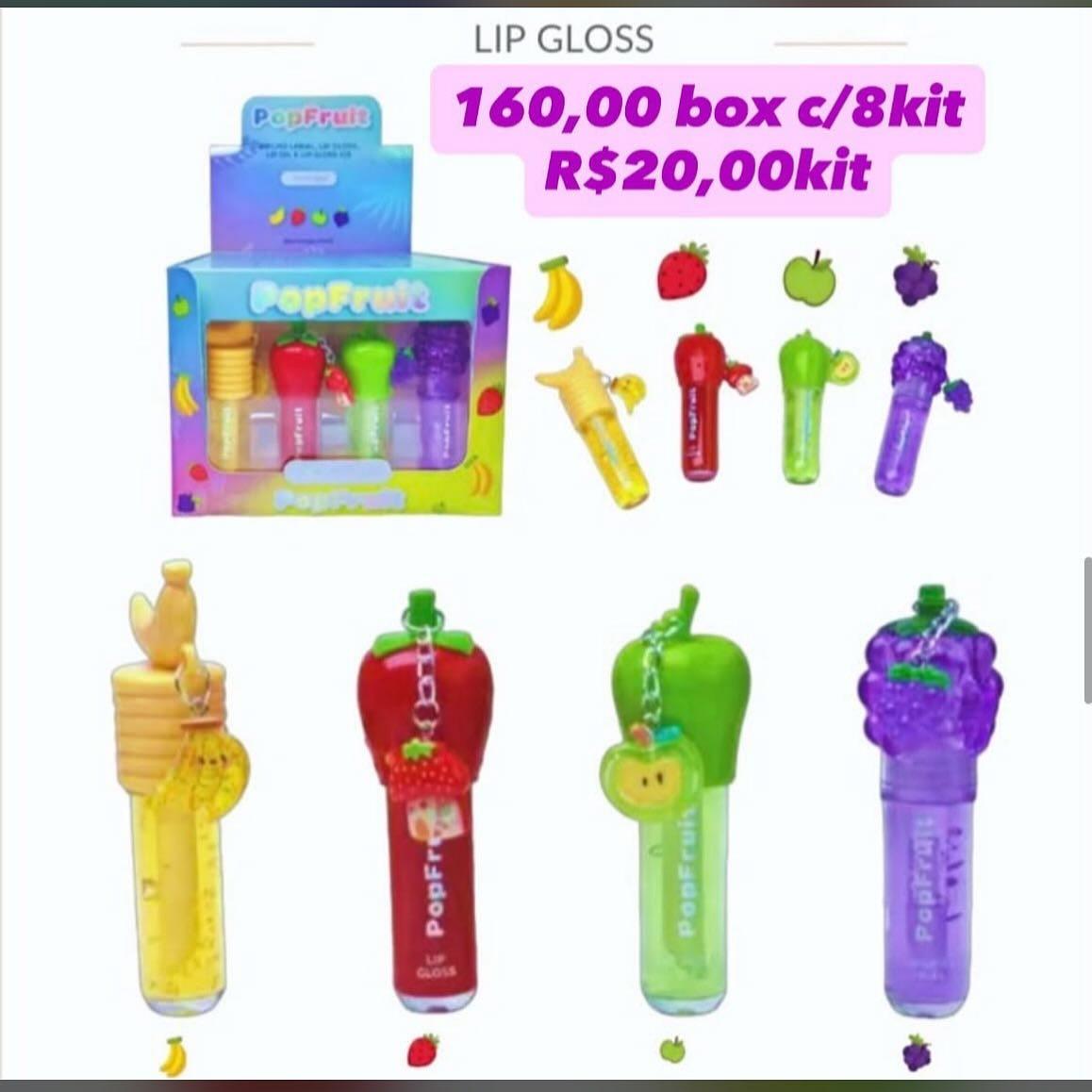 Kit de Lip Gloss PopFruit