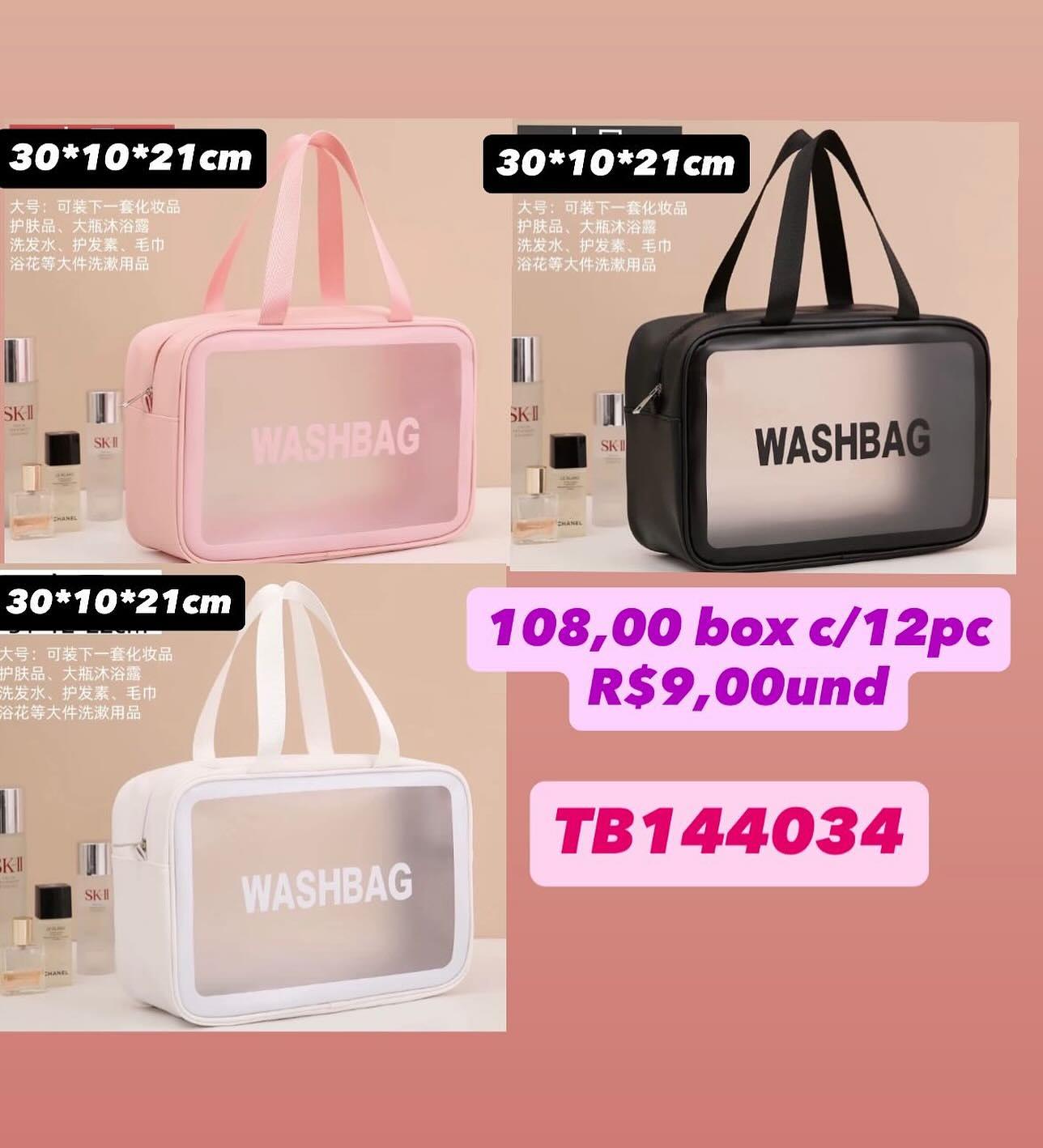 Necessaire Washbag 30 x 10 x 21 cm TB144034