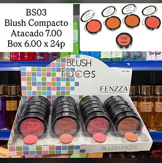 Blush Compacto Faces Fenzza BS03