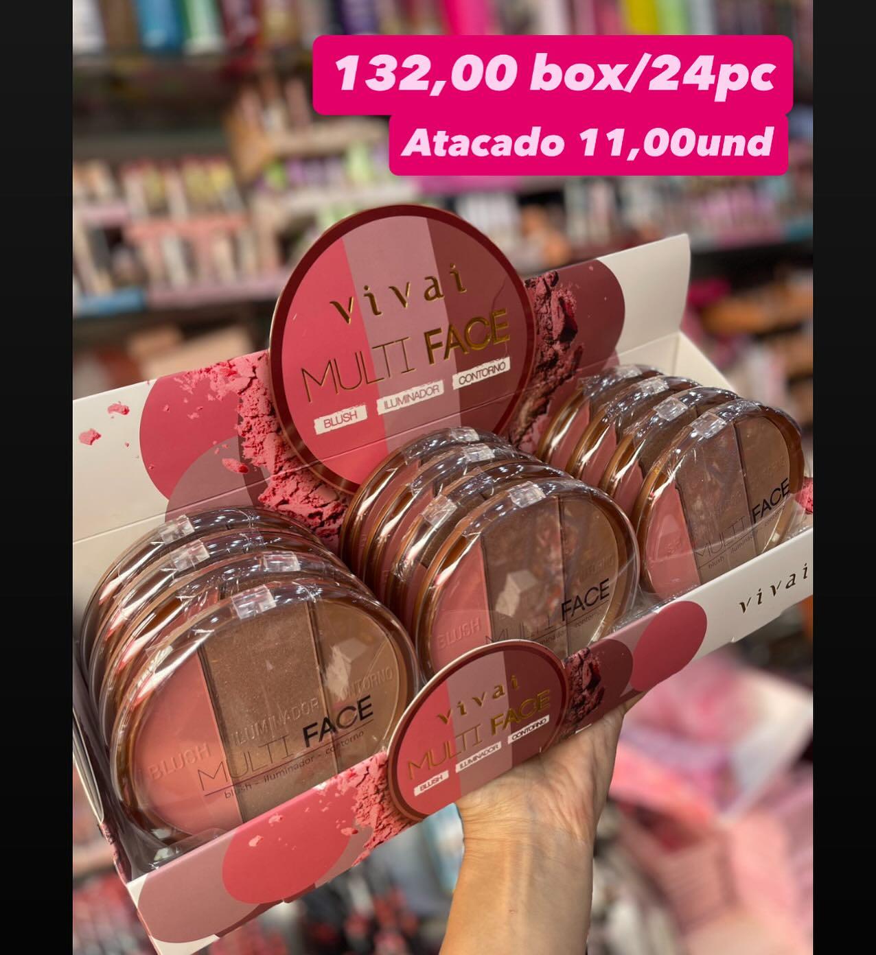 Paleta Facial Multi Face Vivai