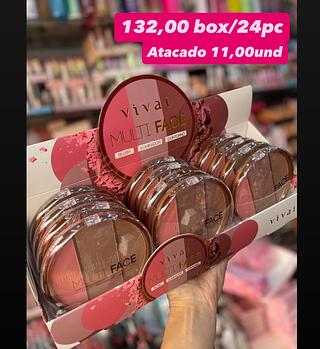 Paleta Facial Multi Face Vivai