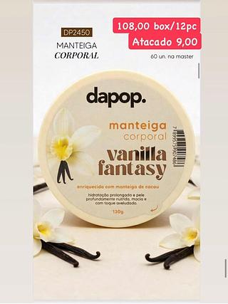 DAPOP MANTEIGA CORPORAL VANILLA