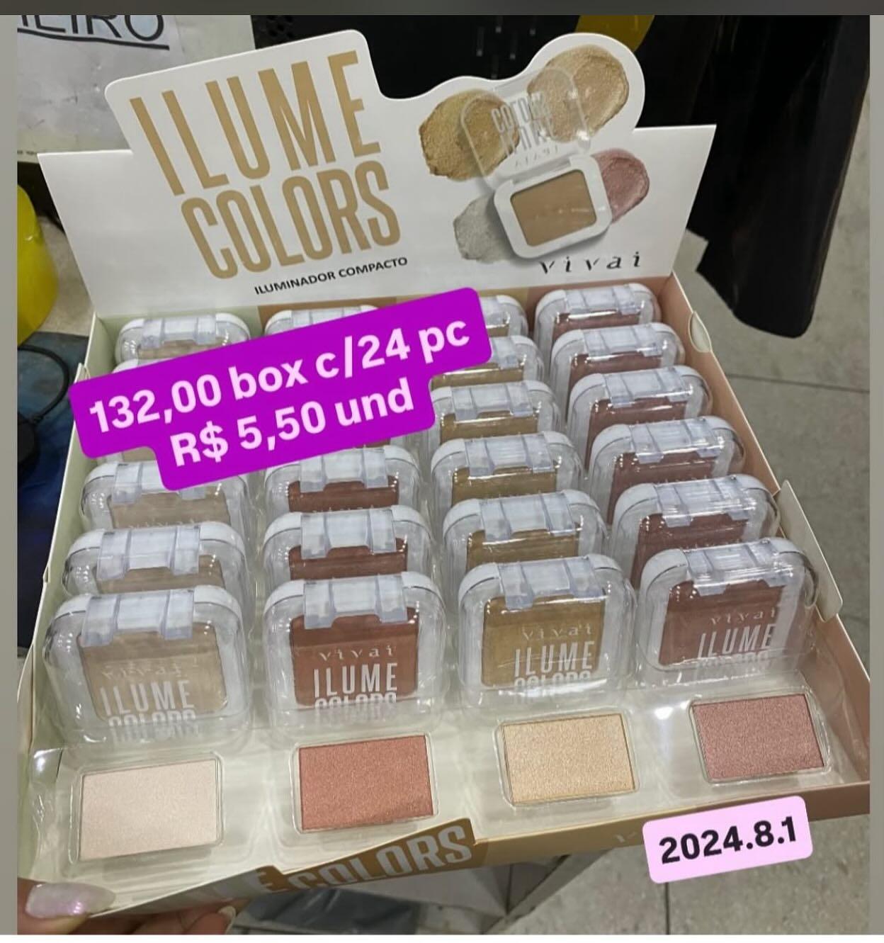 Iluminador Compacto Ilume Colors Vivai