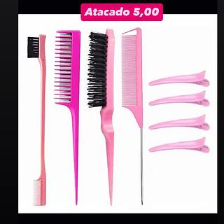 Kit de Acessórios para Cabelo com Pentes e Presilhas