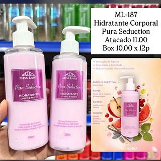 Hidratante Corporal Pura Seduction Miss Lary ML-187 200ml