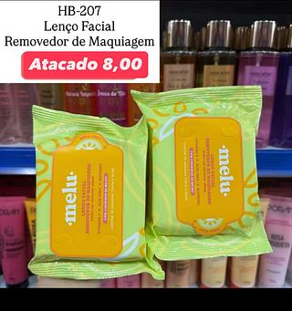 Lenço Facial Removedor de Maquiagem Melu HB-207
