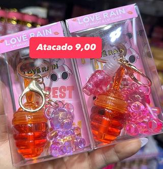 Lip Magic & Lip Shine Love Rain com Chaveiro