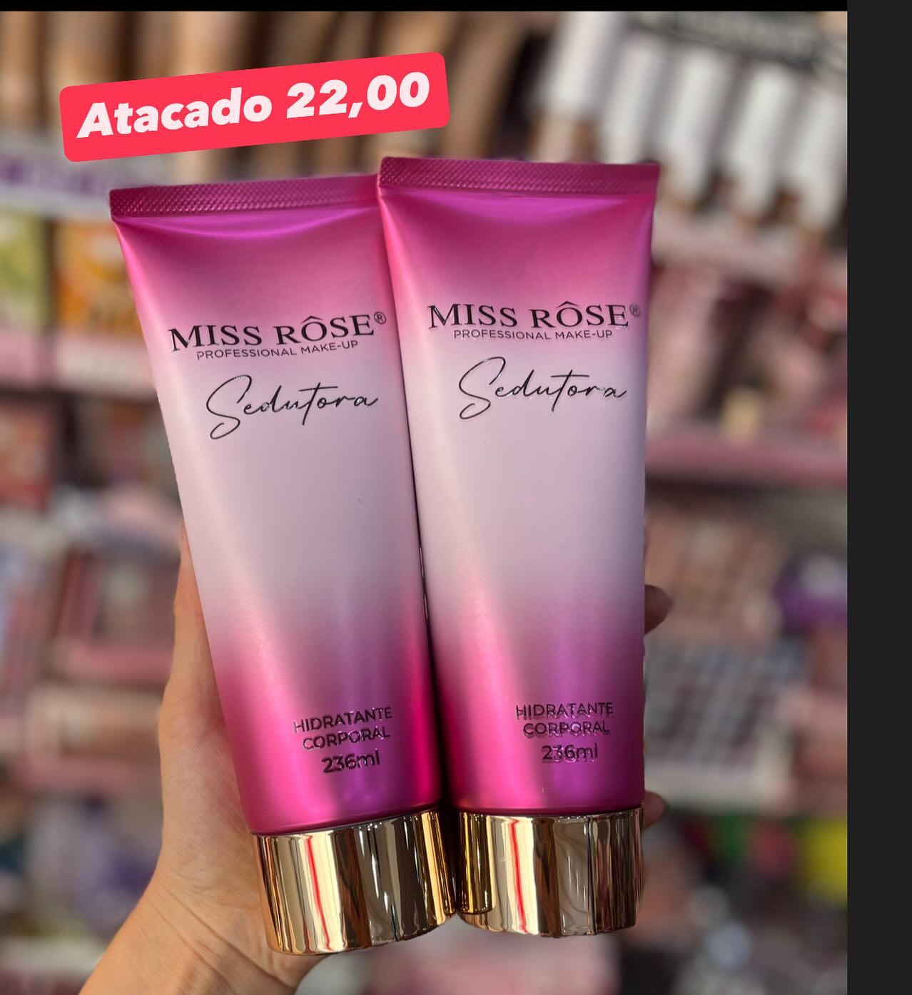 Hidratante Corporal Sedutora Miss Rose 236ml