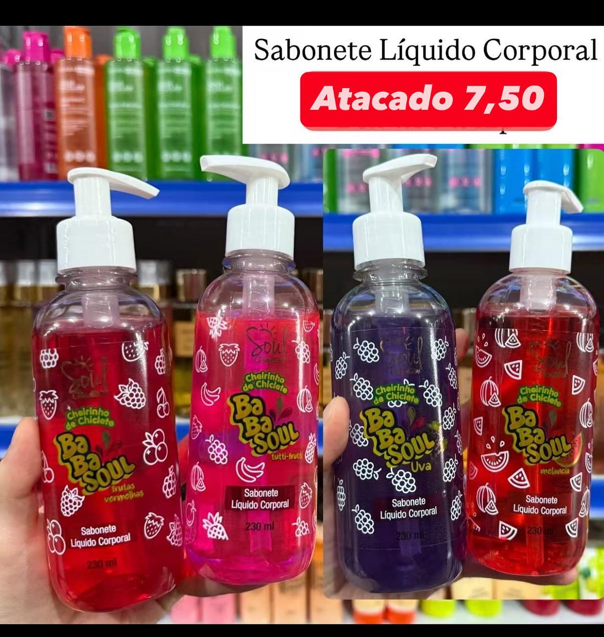 Sabonete Líquido Corporal Ba Ba Soul 230ml