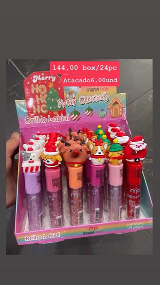 BRILHO LABIAL MERRY CHRISTMAS
