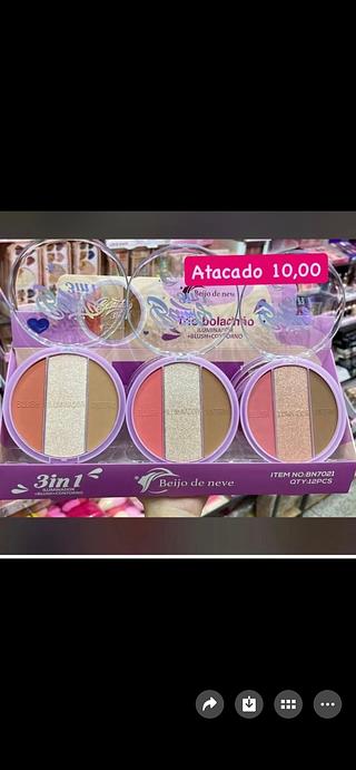 Trio bolachao beijo de neve 3 em 1 cx com 12