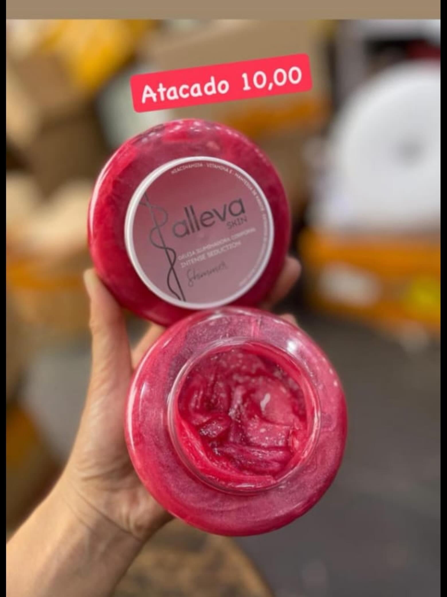 Geleia Hidratante Corporal Alleva Skin Intense Seduction Glamour