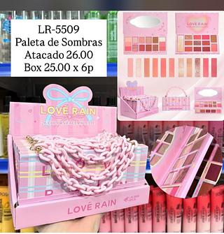 Paleta de Sombras Love Rain LR-5509