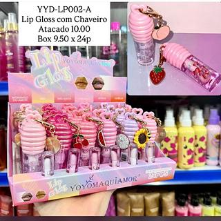 Lip Gloss com Chaveiro YoYo Maquiamor YYD-LP002-A