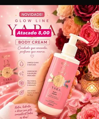 Creme Corporal Yara Glow Line 200 ml