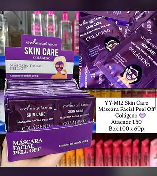 Máscara Facial Peel Off Colágeno Yoyo Maquiamor YY-M12