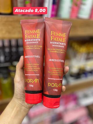 Hidratante Desodorante Femme Fatale Irresistível Porín 130g