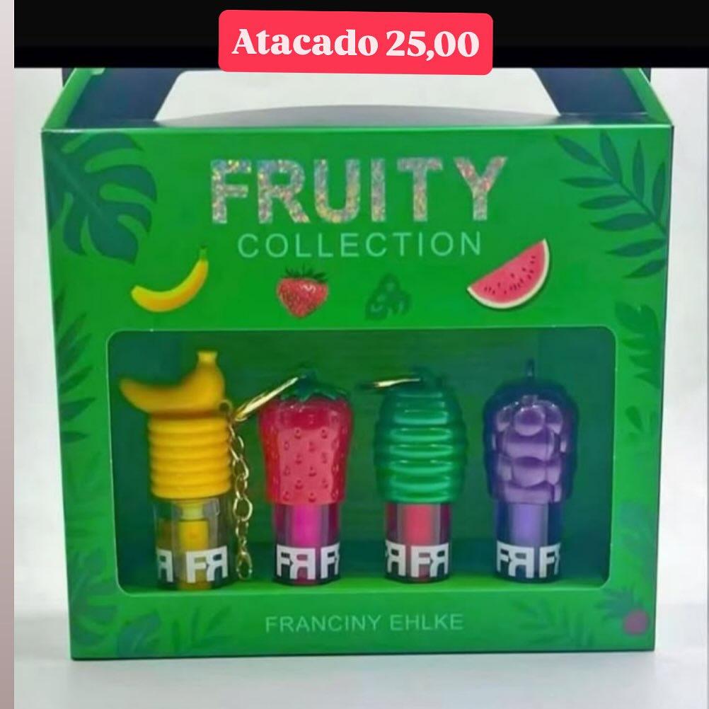 Kit de Maquiagem FRAN Fruity Collection com 4 unidades