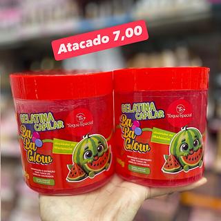 Gelatina Capilar BaBa Glow Melancia Toque Special