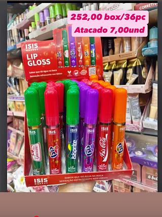Lip Gloss Sabores ISIS Makeup