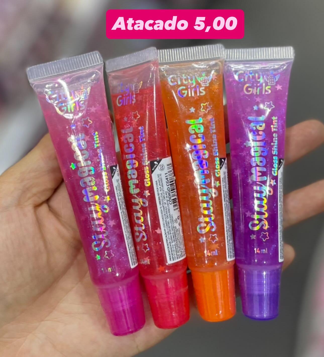 Gloss Labial Shine Tint City Girls 14ml CG411