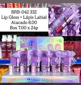 Kit Lip Gloss e Lápis Labial Bobbi Rara BRB-042 332