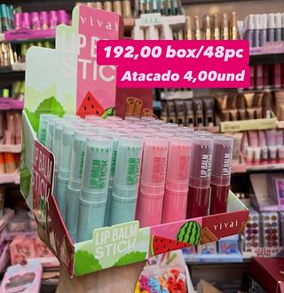 Bálsamo Labial em Bastão Lip Balm Stick Vivai — variantes de cor