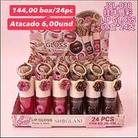 Lip Gloss com Pingente Donut Sweet