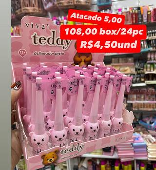 Delineador Teddy Preto Vivai