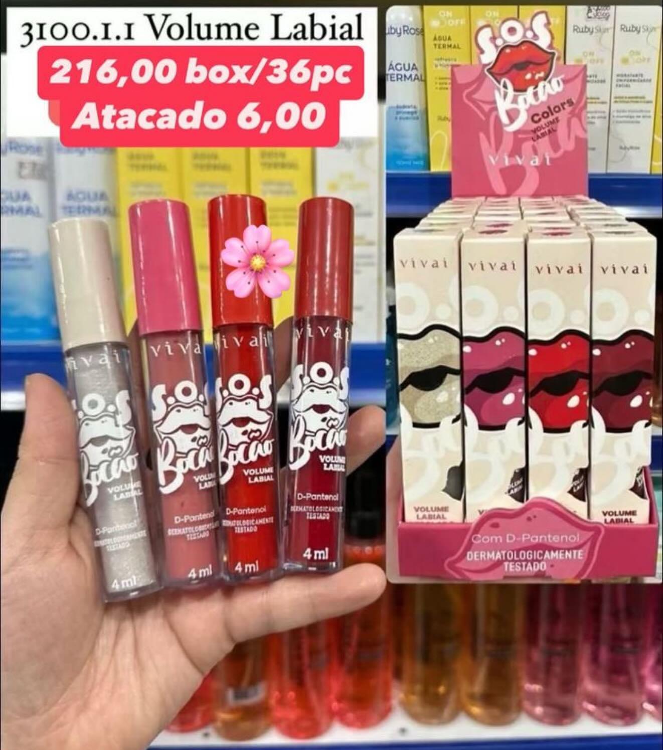 Volume Labial Boca Colors Vivai 3100.1.1
