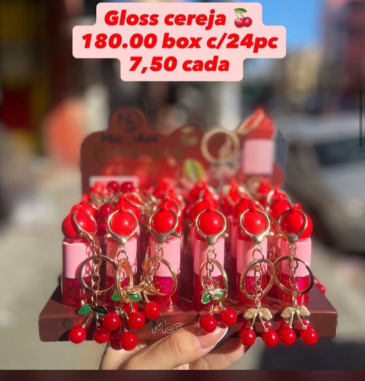 Gloss Chaveirinho Cereja Magic Allure