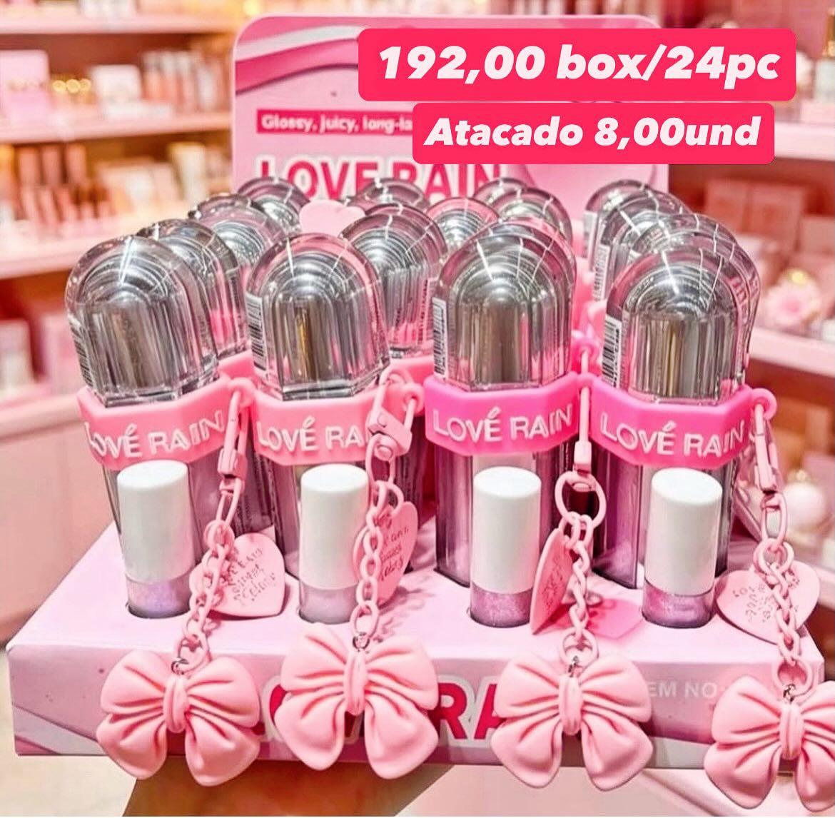 Lip Gloss Love Rain com Laço